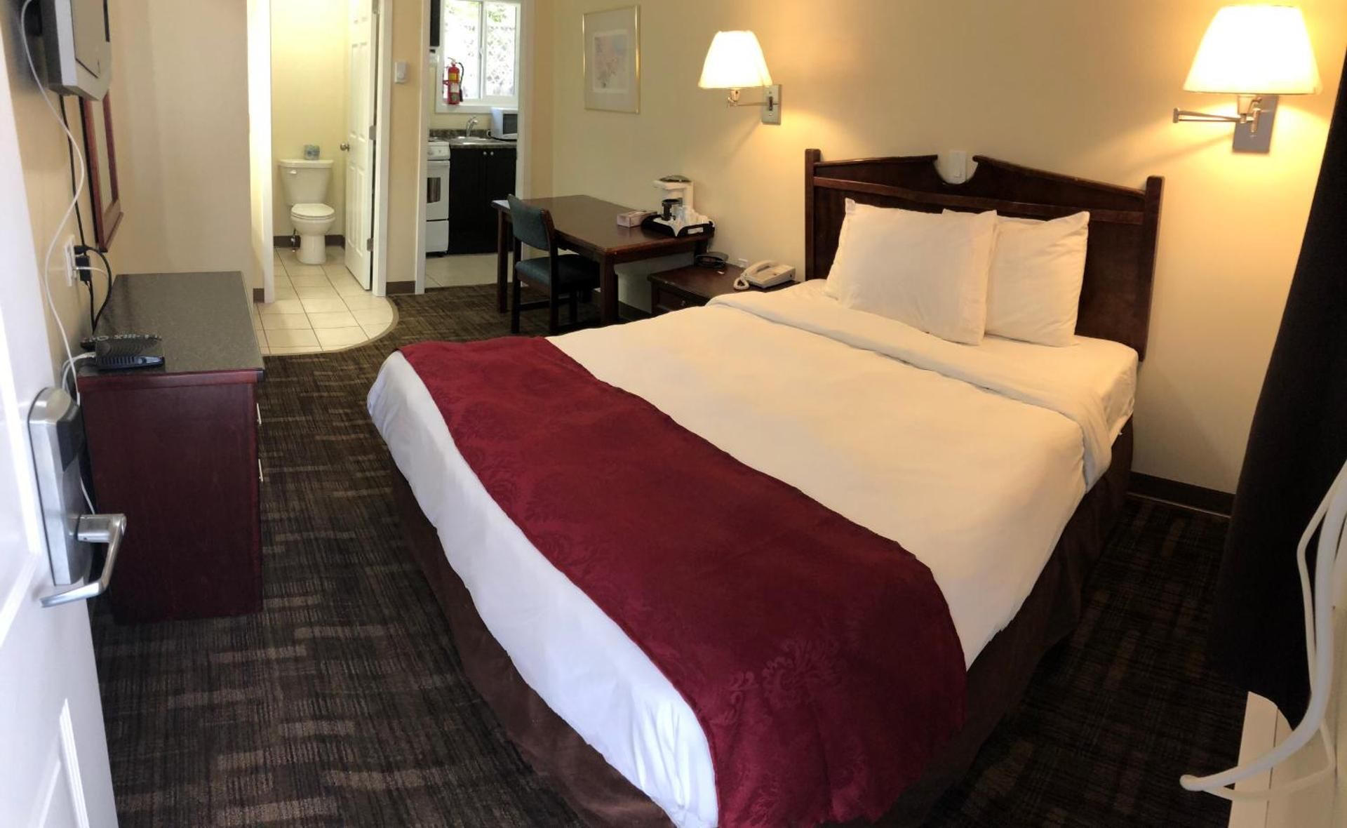 Kings Motor Inn Room Selected at Check-In