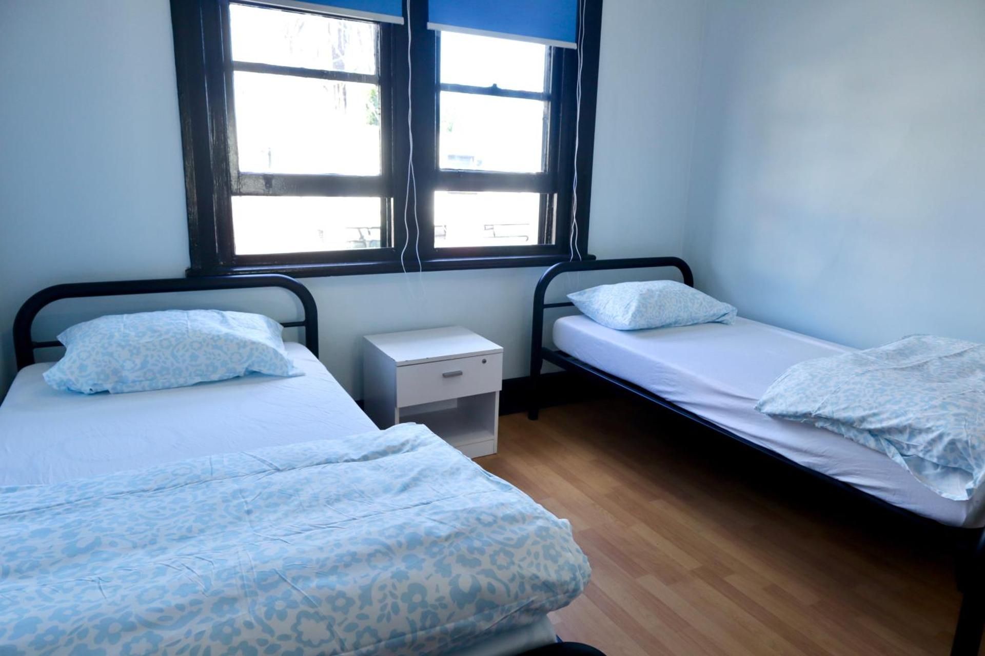 Bed in 2-Bed Mixed Dormitory Room with Shared Bathroom