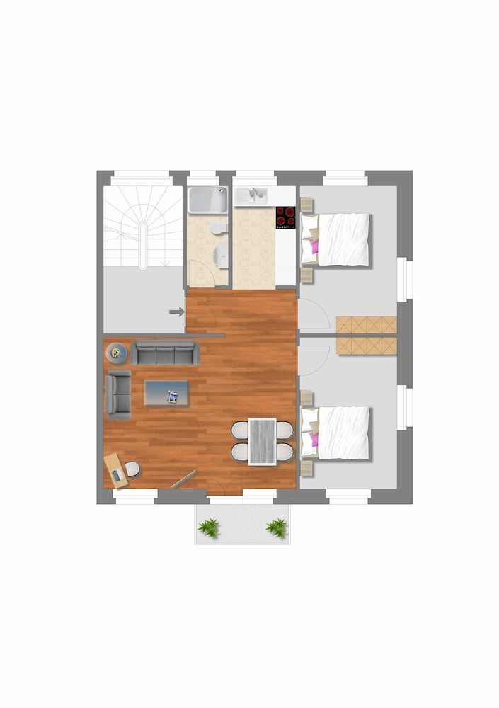 APARTHOTEL Familie Hugenschmidt Suite, 2 Bedrooms, Balcony 5