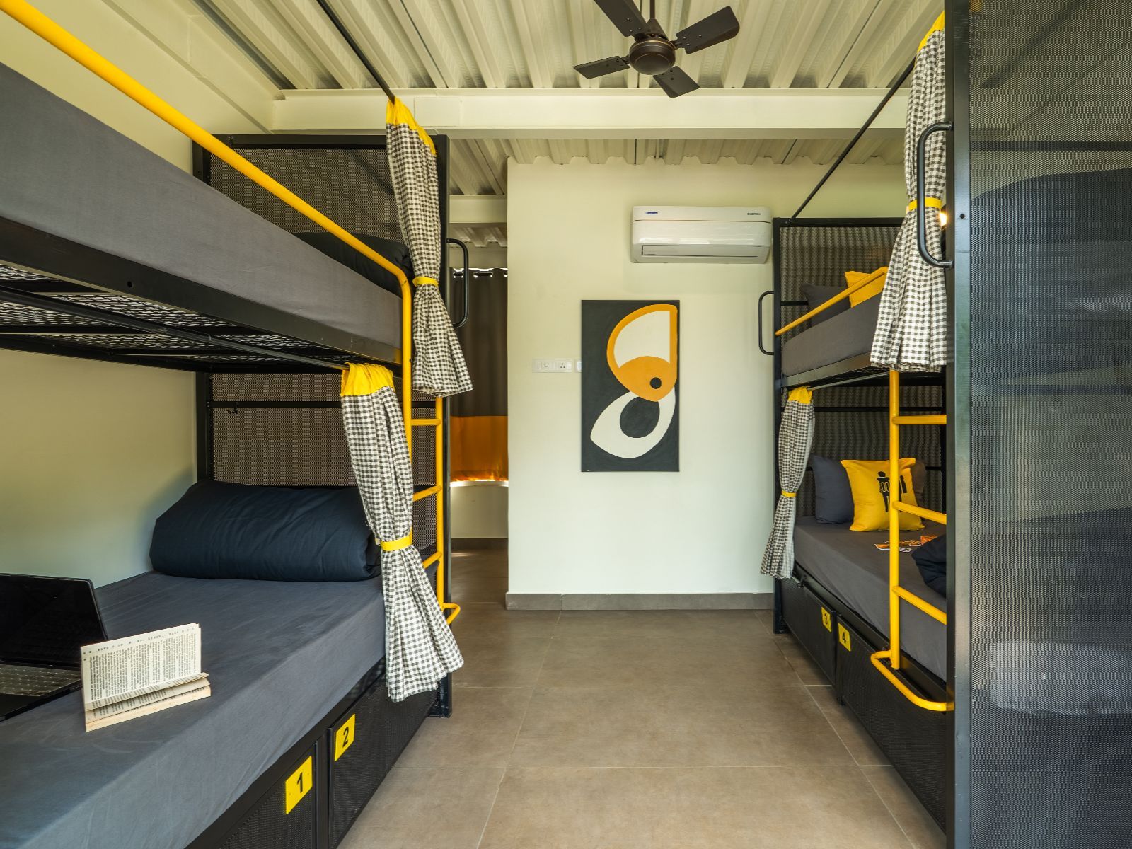 The Hosteller Bam Vagamon Bed in 4 Bed Female Dormitory with Garden View 3