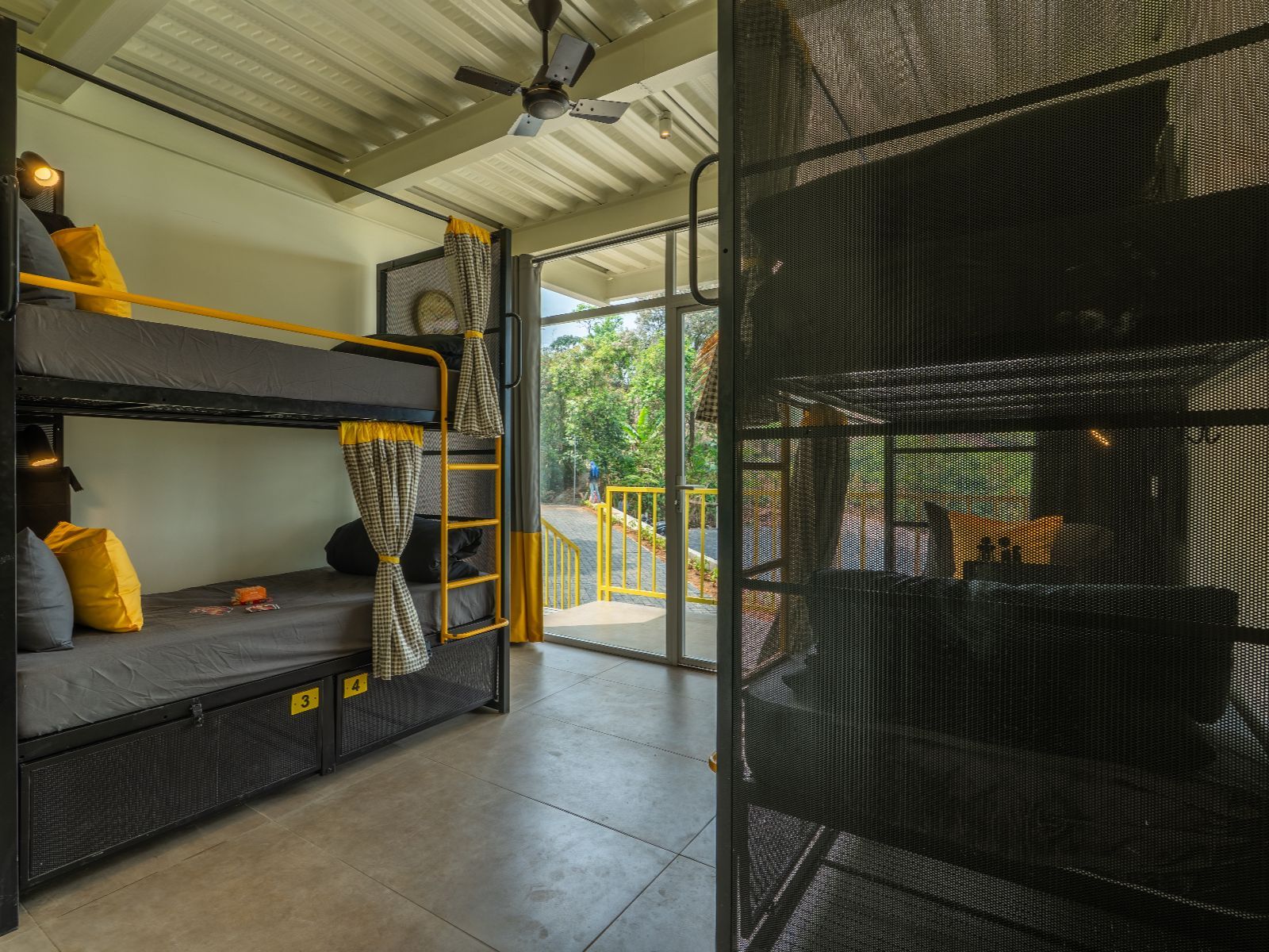 The Hosteller Bam Vagamon Bed in 4 Bed Female Dormitory with Garden View 2