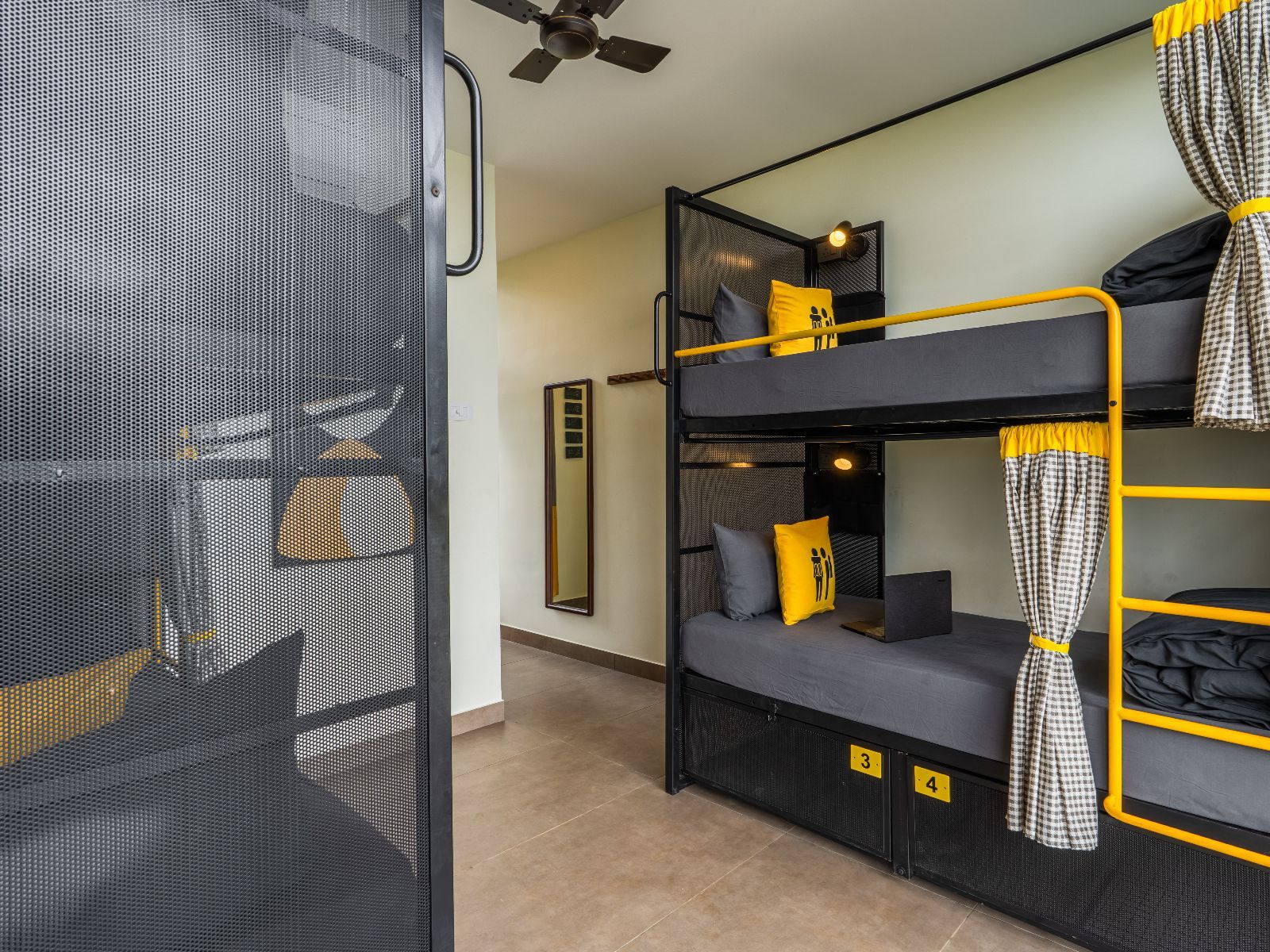 The Hosteller Bam Vagamon Bed in 4 Bed Mixed Dormitory with Garden View 6