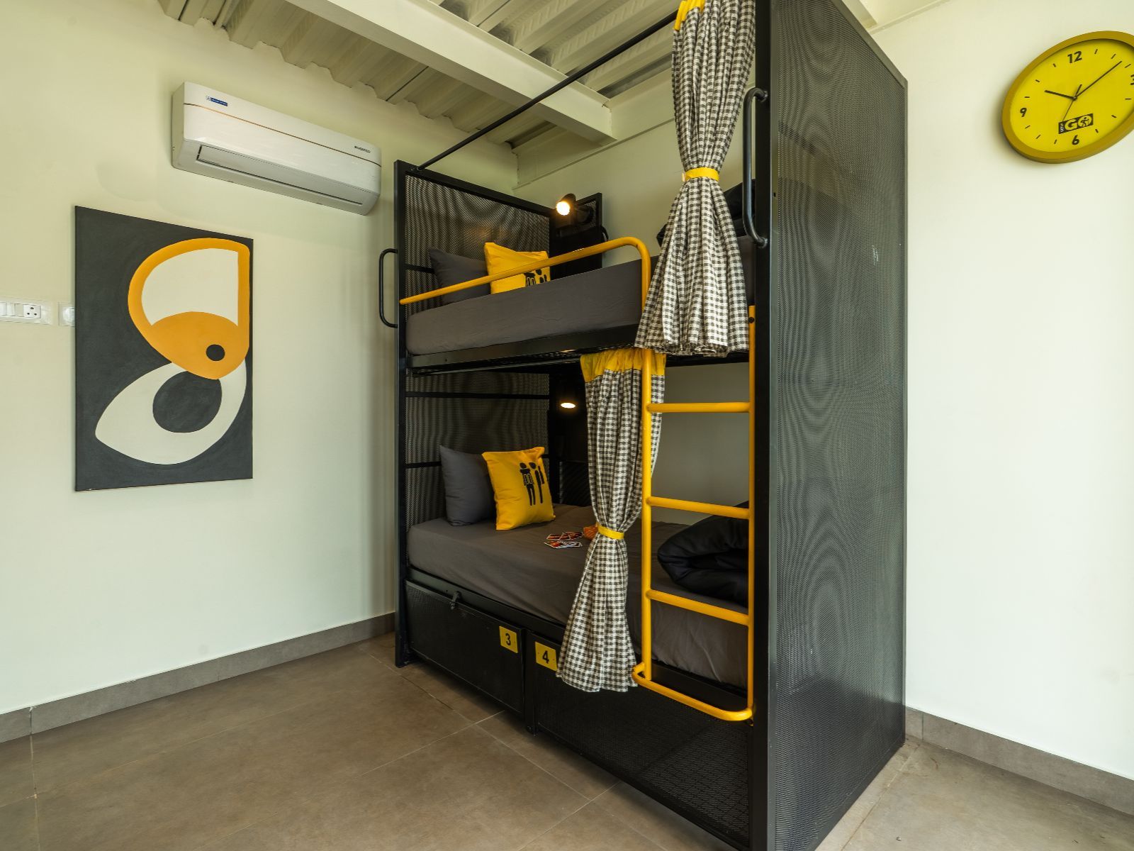 The Hosteller Bam Vagamon Bed in 4 Bed Female Dormitory with Garden View