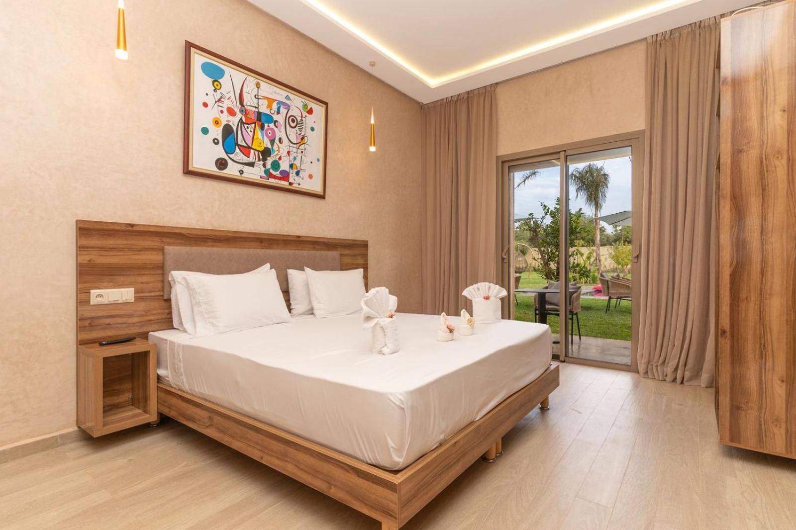 Villa Hasard Marrakech Double Room with Pool View