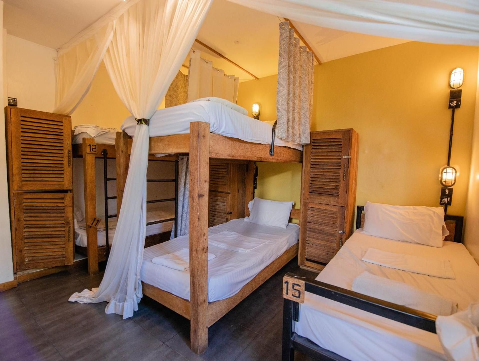 The Slow Leopard Bed in 6-Bed Dormitory Room