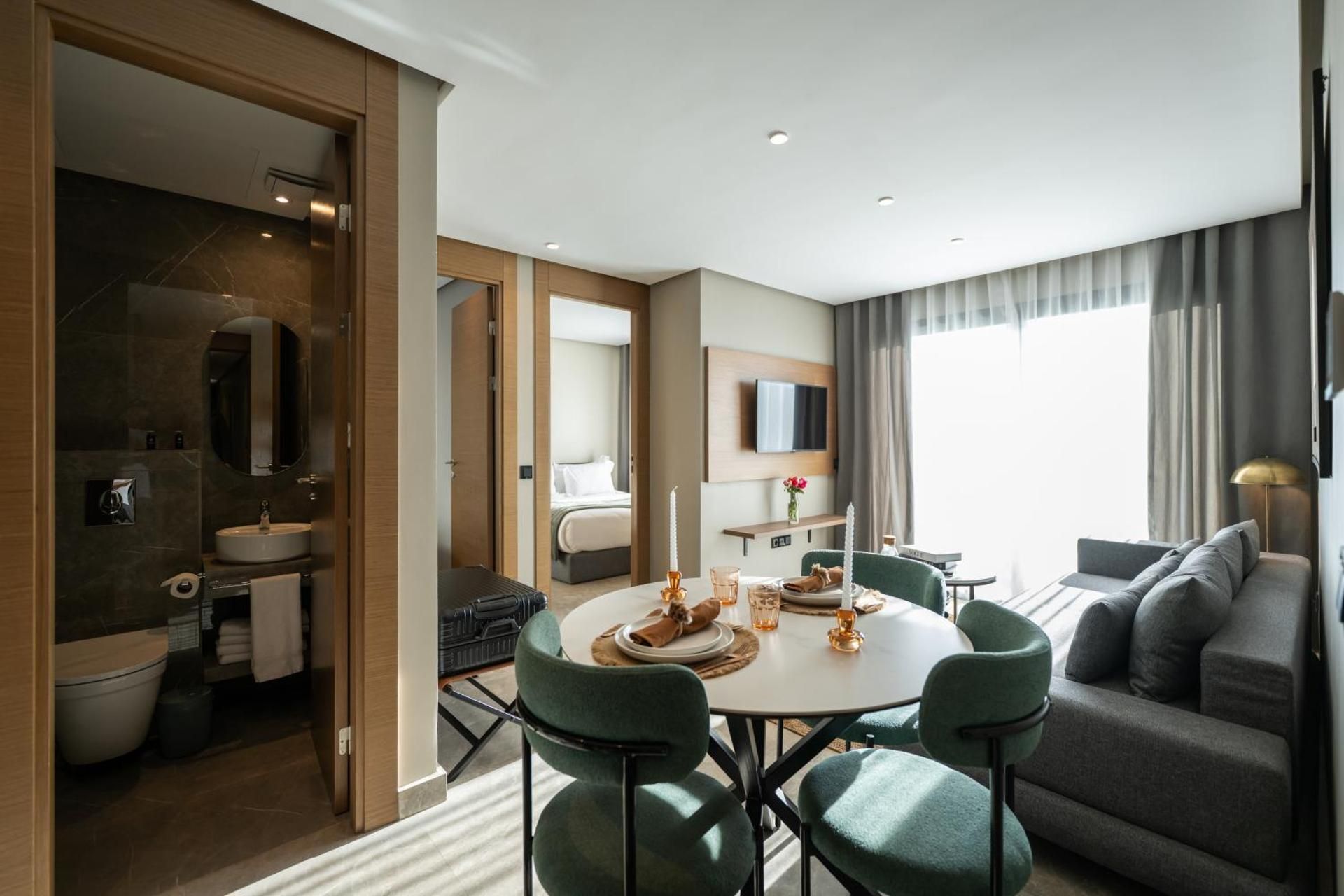 Casablanca Maarif City Center Two-Bedroom Suite 2