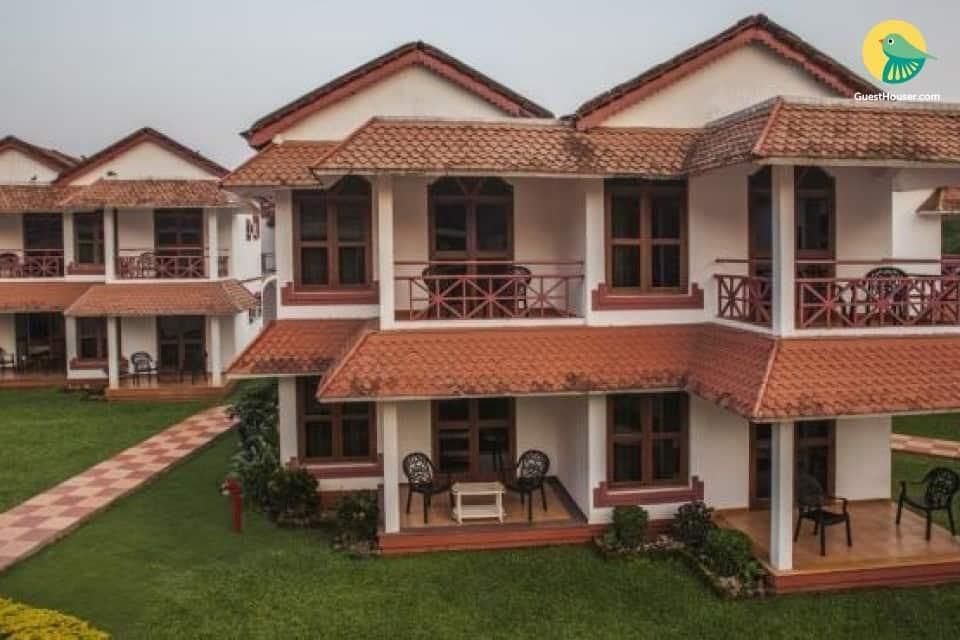 Villa room with shared pool in Betalbatim
