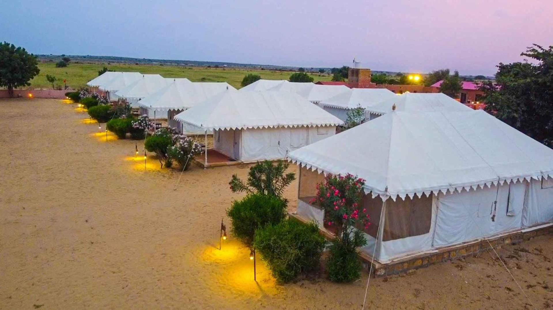 Sunny Desert Camp