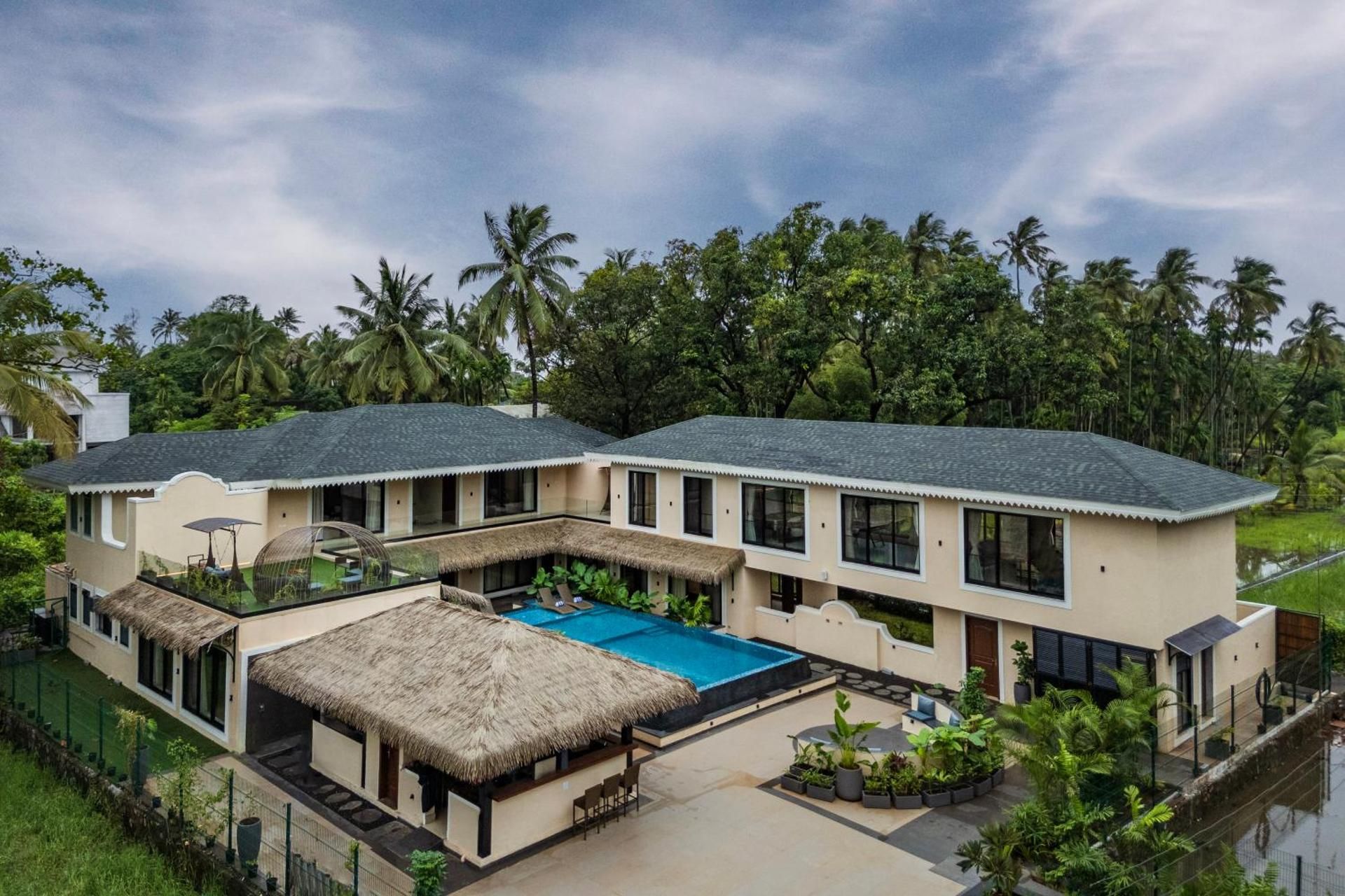 SaffronStays Frangipani Bali-Inspired Pool Villa