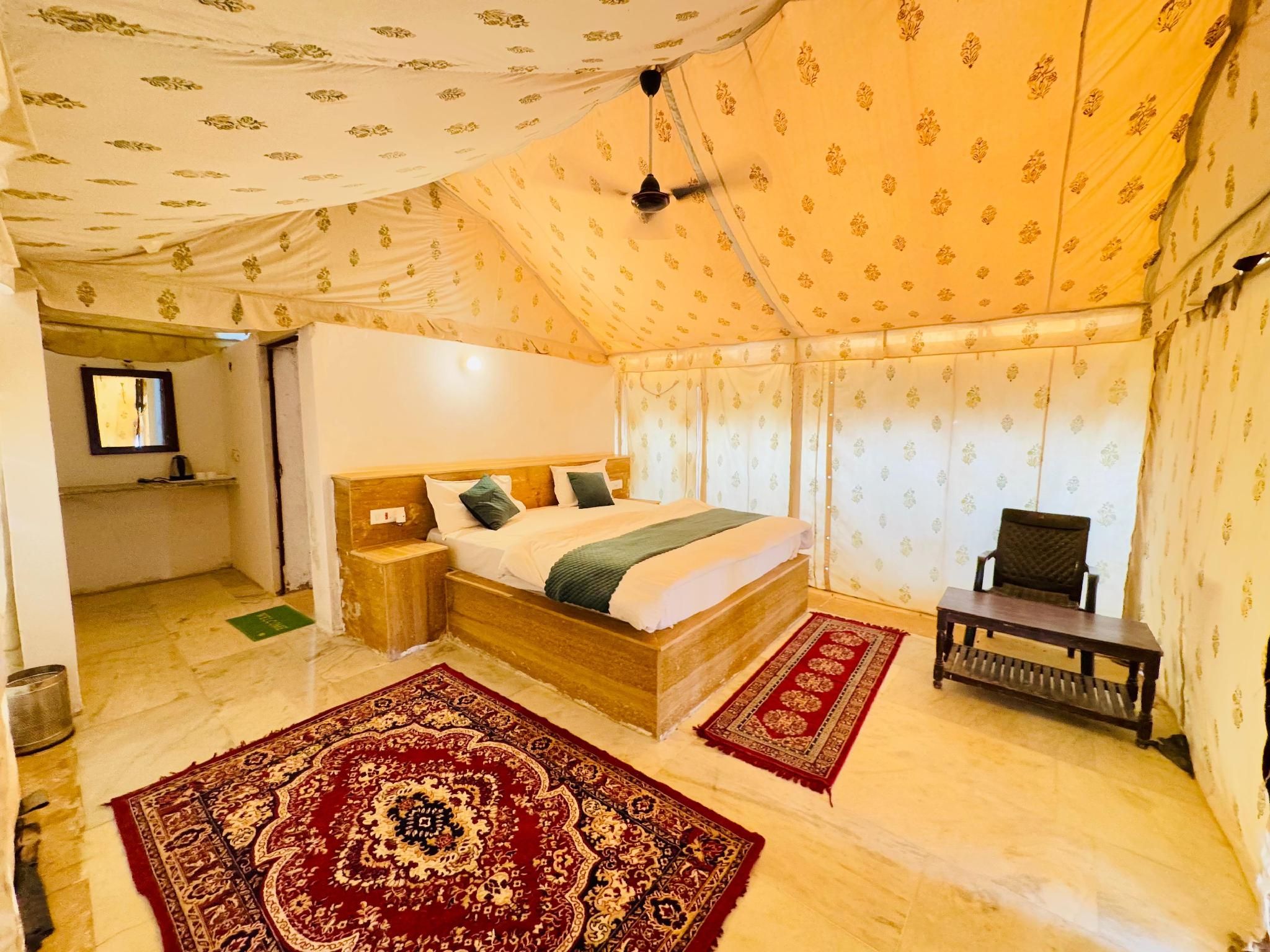 The Saffron Desert Camp Deluxe Tent 3