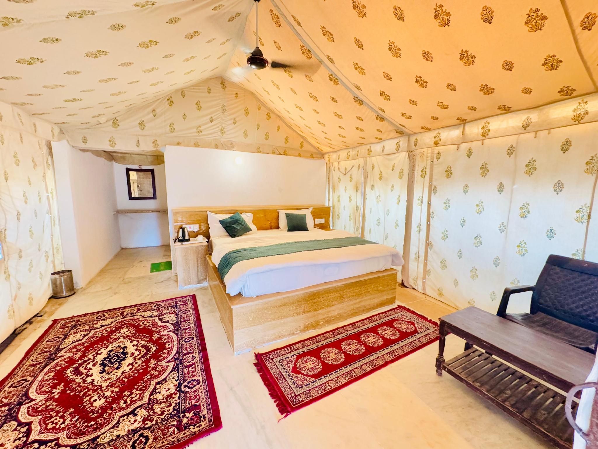 The Saffron Desert Camp Deluxe Tent 2