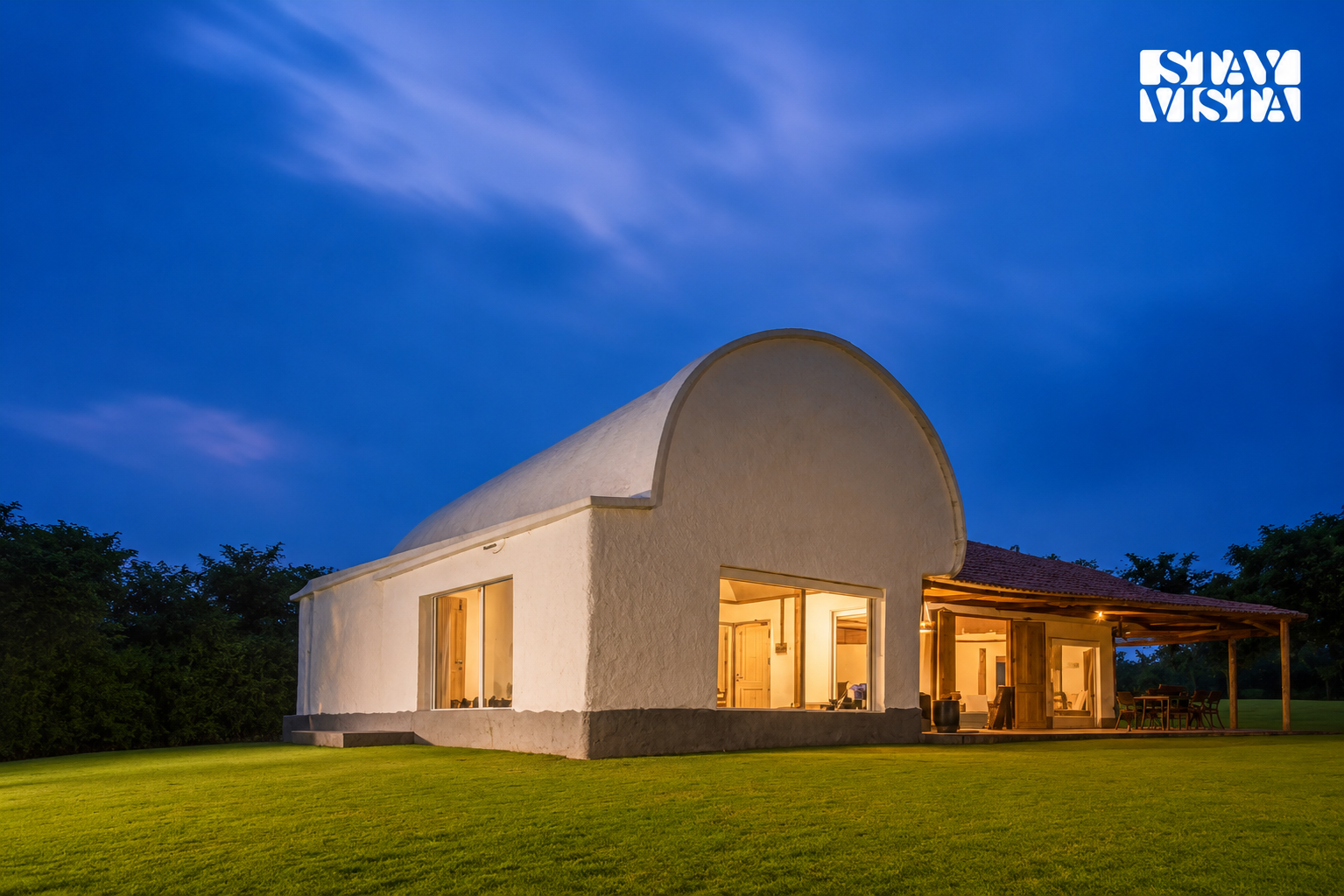 StayVista's Water Song Garden - Lake-Side, Pet-Friendly Villa with Bar, Spacious Lawn & Indoor-Outdo