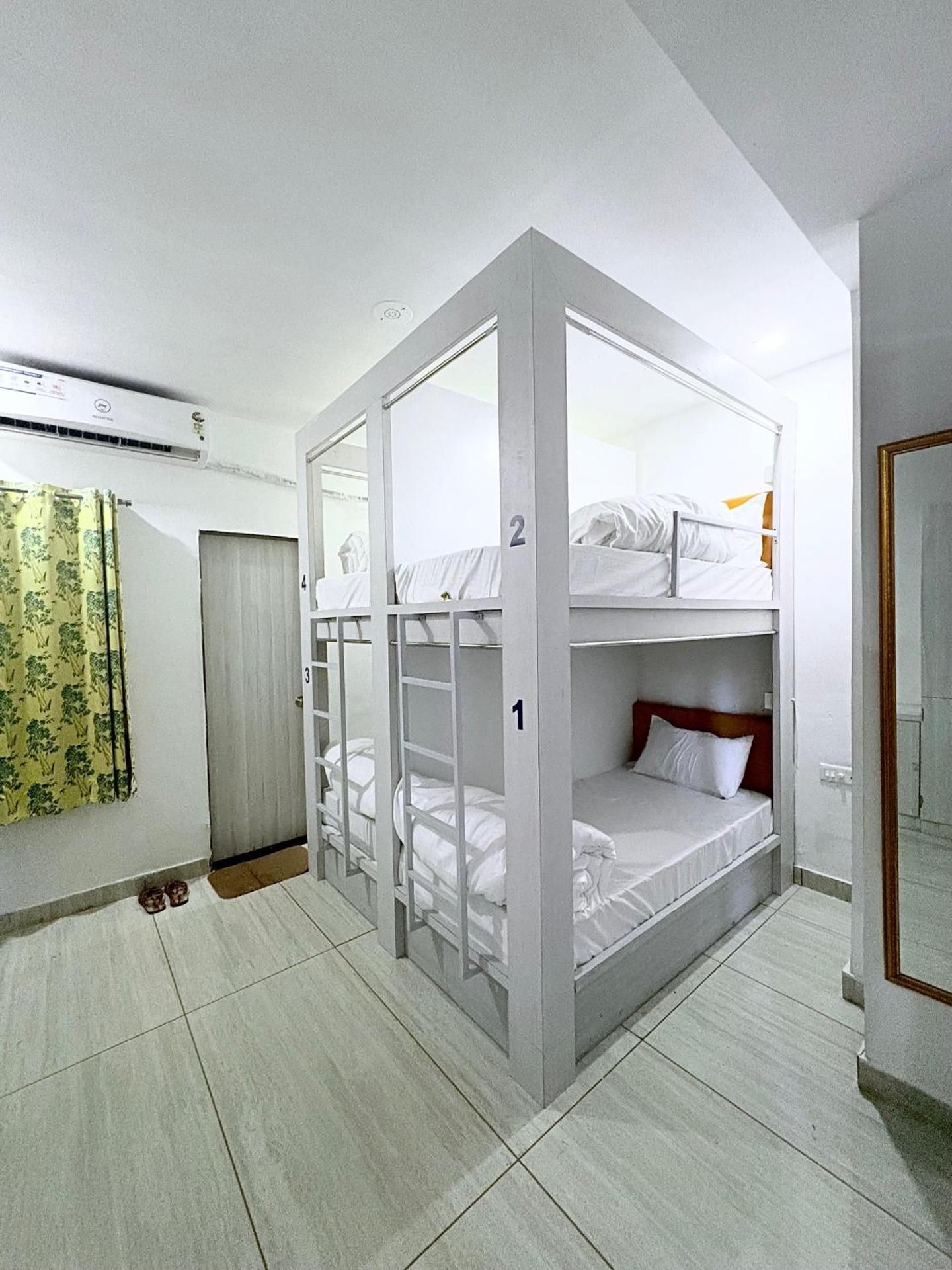 4 Bed Mixed Dorm with AC