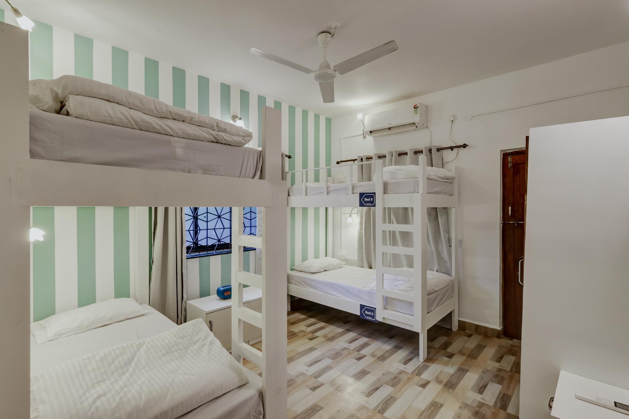 4 Bed AC Mixed Dorm with Attached Washroom