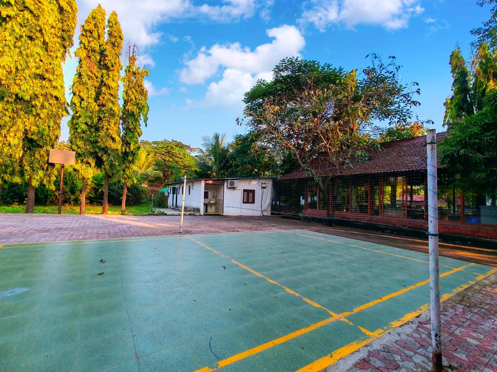 Badminton court