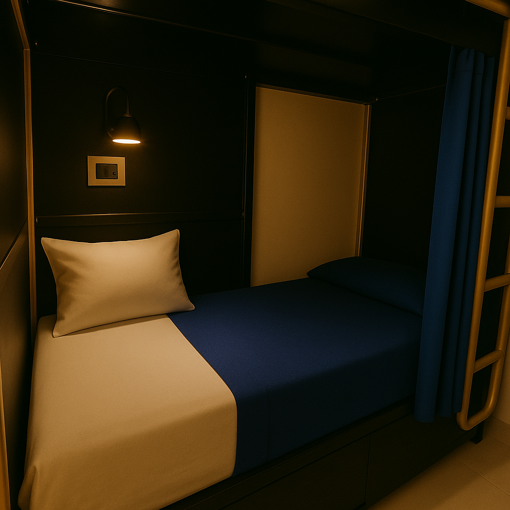 Bed in 6 Bed Male Dormitory