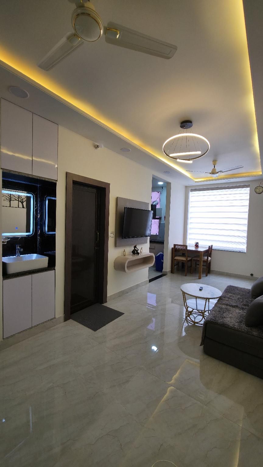 Furnished 2BHK - OTT, Snacks & Beverages, Inverter Apartment 3