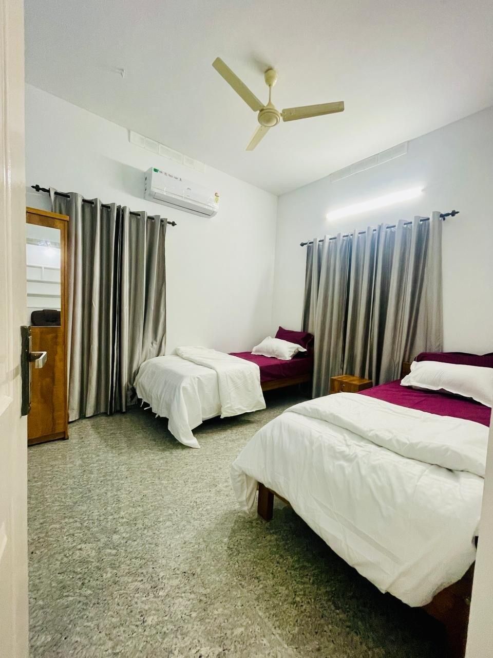 D Villas fully furnished  A/c apartment.