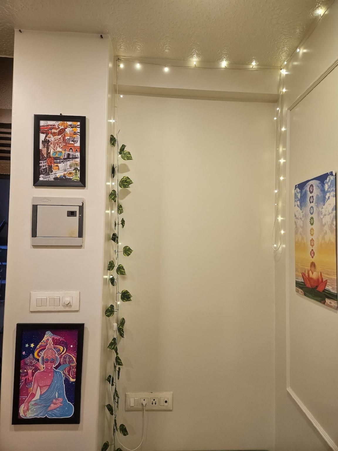 "Cozy Rose – Peaceful Village Retreat in Bandra"