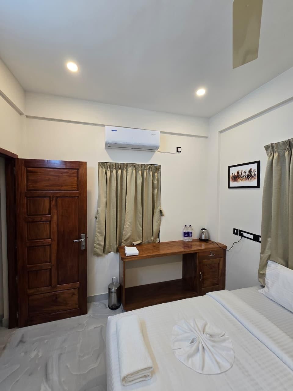 Vallimony Luxury Stays- Padmanabhaswamy temple Deluxe Double or Twin 3
