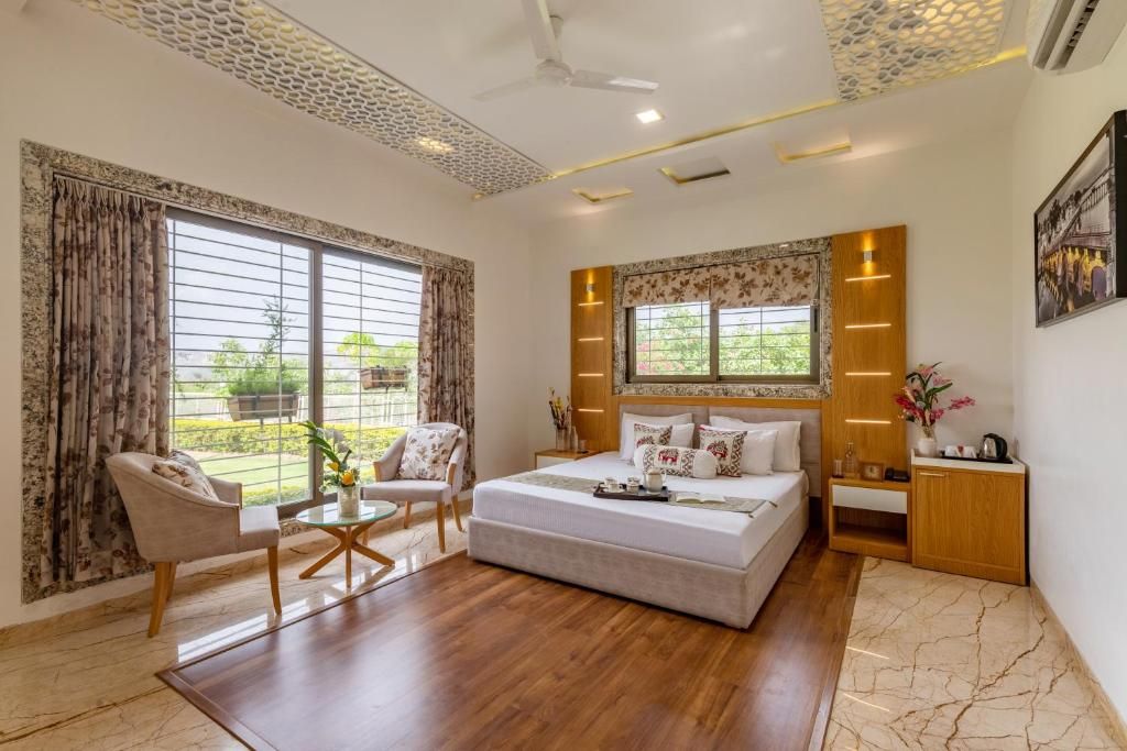 ELIVAAS Shourya Celesta Luxe 3BHK Villa with Pvt Pool, Udaipur Private Villa