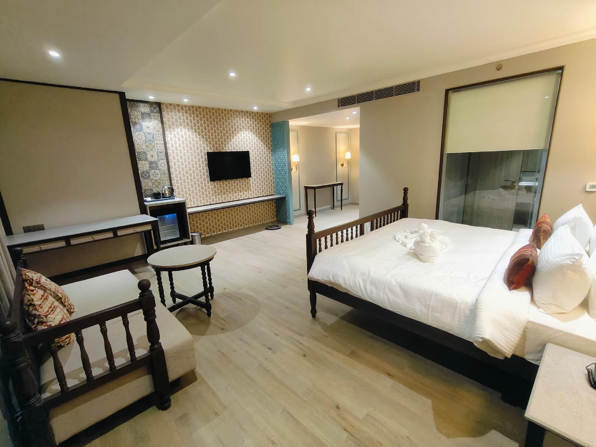 Rajwadu The Village Hotel Jamnagar Gujarat  Club King Bed