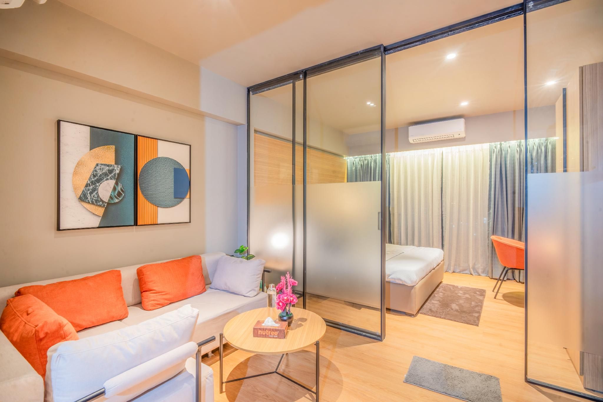 Separate living room