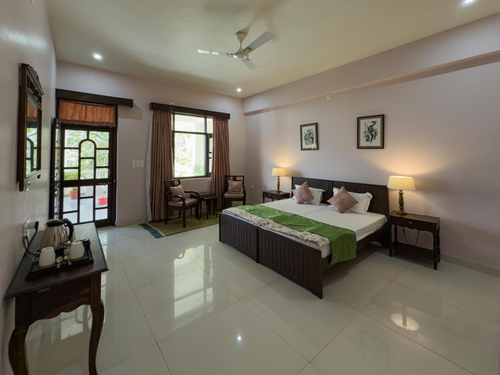 Pavilion Farmstay Udaipur Deluxe Balcony Room