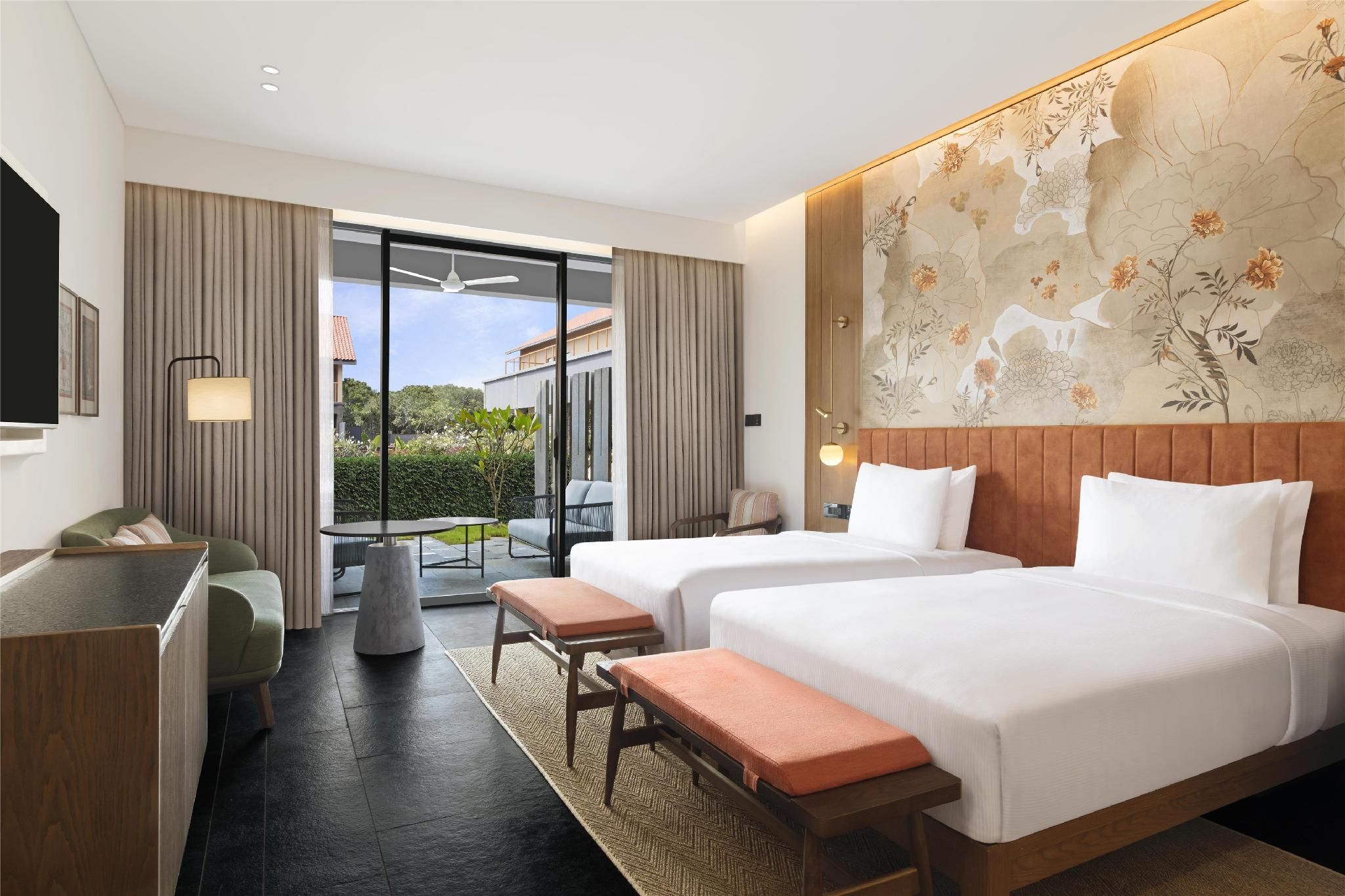 Hilton Hyderabad Genome Valley Resort & Spa Twin Deluxe Garden Terrace