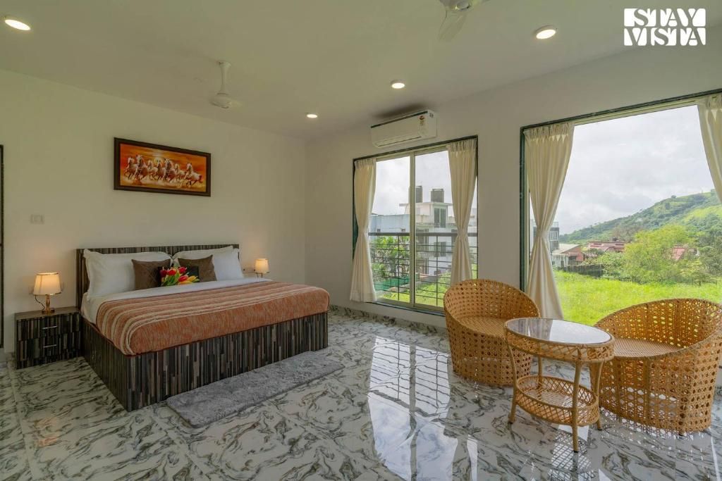 StayVista's Monarch Villa - Terrace Retreat with Pool and Gazebo Bliss Villa