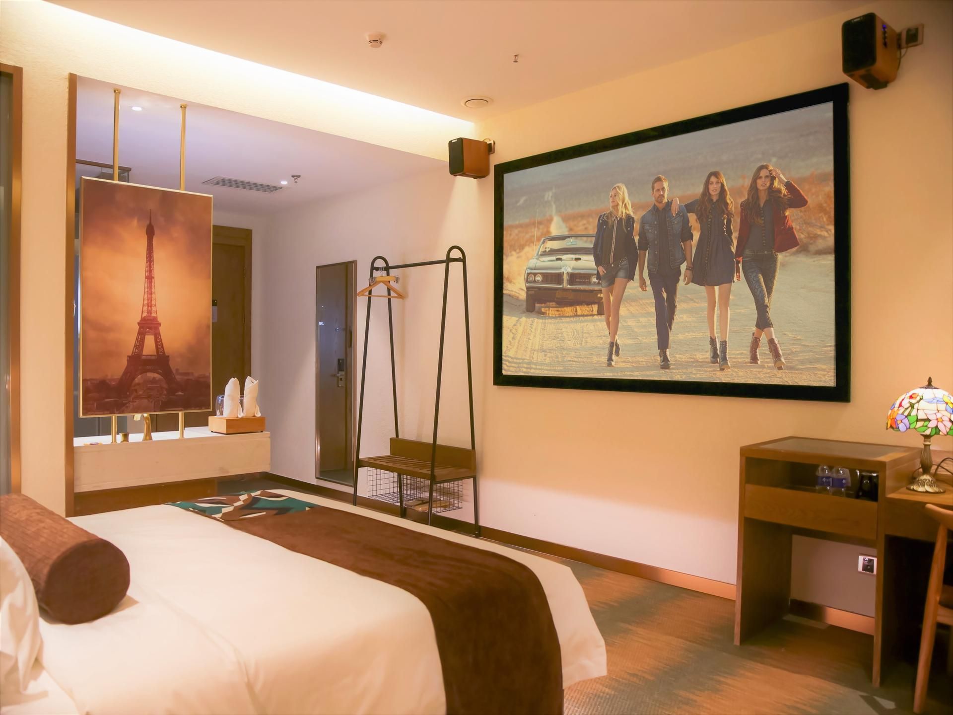 James Joyce Coffetel Shijiazhuang Wanda Plaza Tangu Metro Station James Joyce - Feifan Cinema Bed Room 3