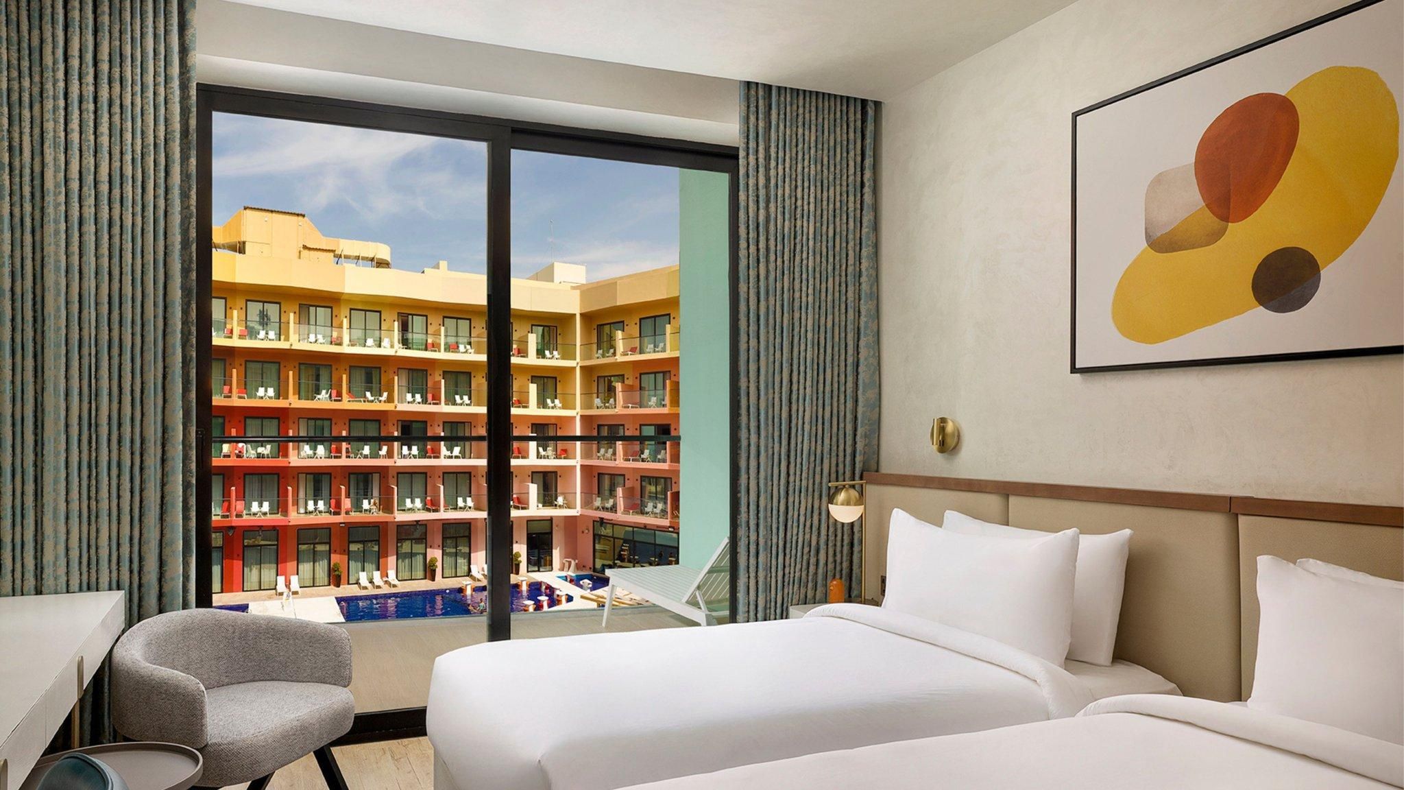 voco Dubai Nice The Heart of Europe by IHG 2 Twin Premium Pool View 2