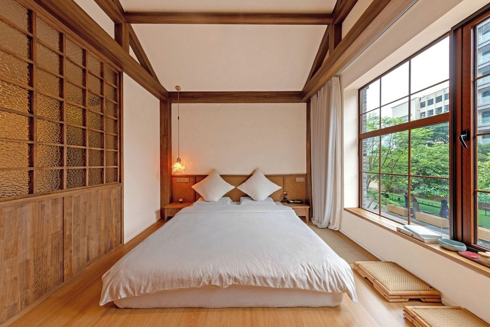Shanjue Cultural Boutique Hotel-Nanbin Basic Double Room, City View 3