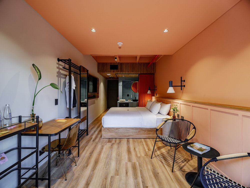 The Somos Bold Hotel Superior Double Room, 1 King Bed, Balcony 7