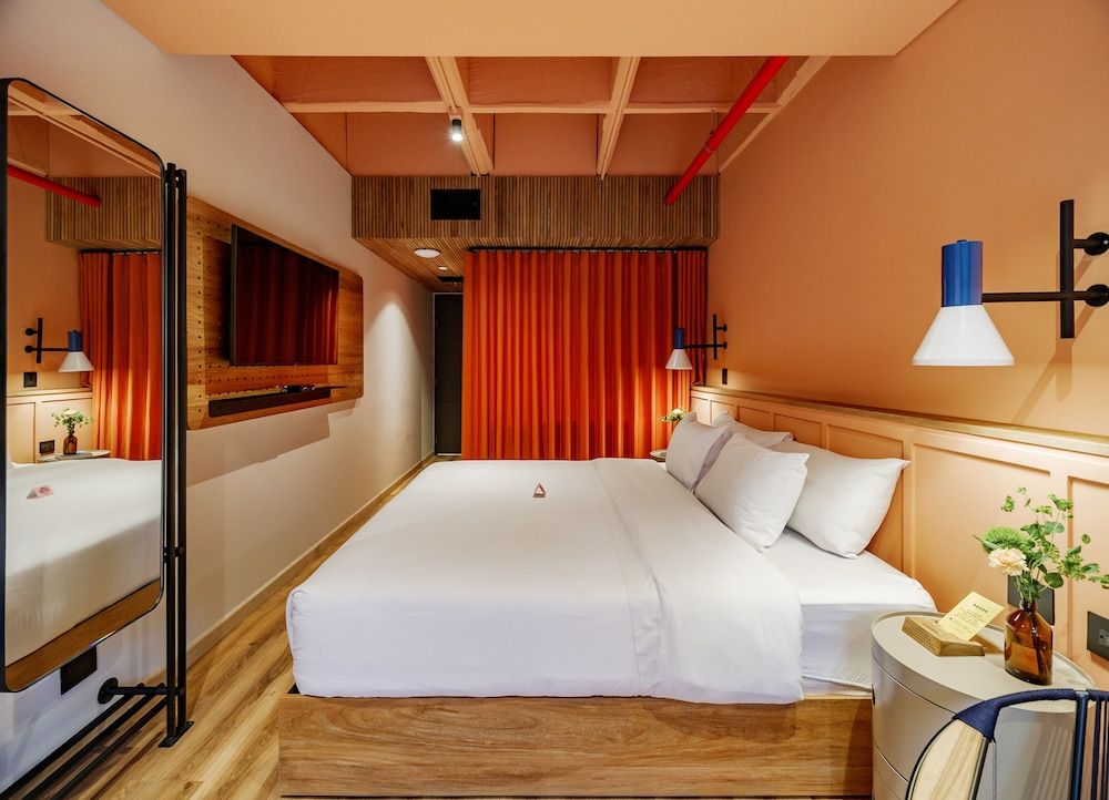 The Somos Bold Hotel Superior Double Room, 1 King Bed, Balcony