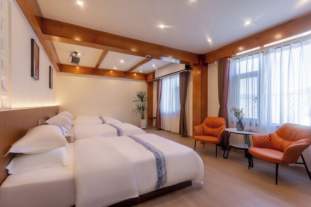 Namzhuo Tibetan-style Courtyard Manor Family Suite, Garden View 4