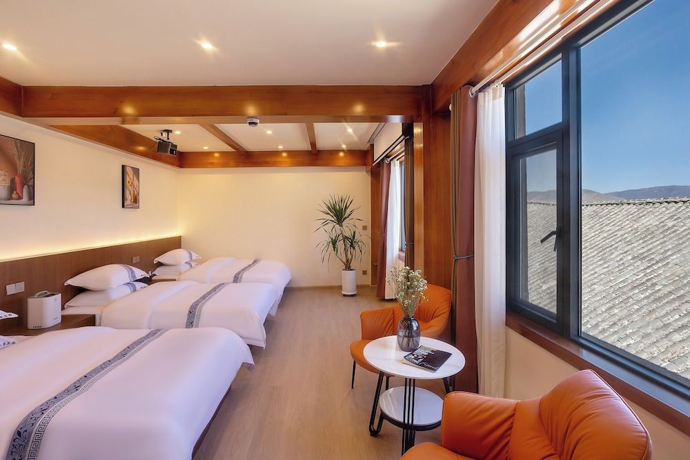 Namzhuo Tibetan-style Courtyard Manor Family Suite, Garden View