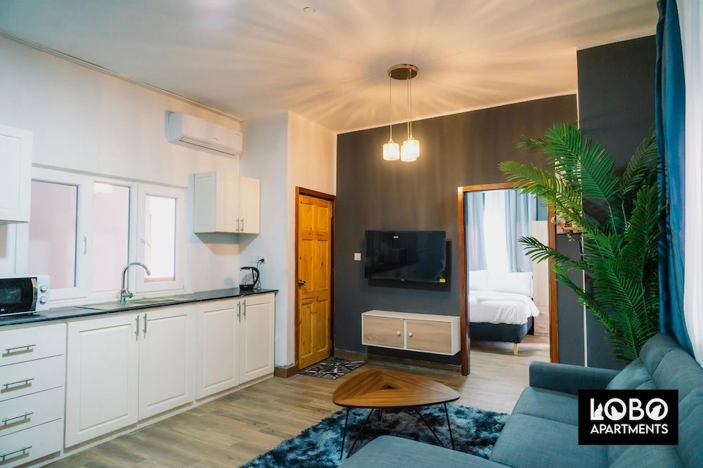 Lobo Apartments complex Economy Apartment, Garden View 4