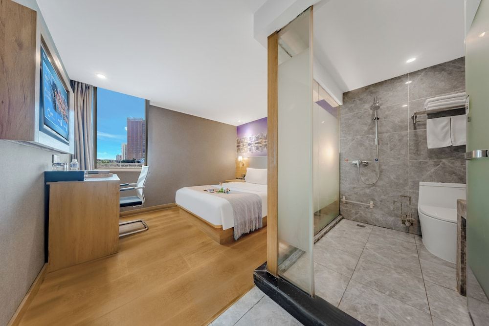 Zhuo Ao Hotel Classic Double Room, City View 4