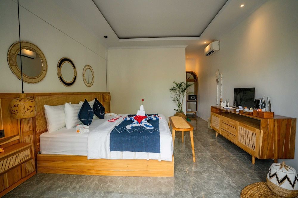 Penida Green Palm Cottage Superior Double Room, Pool View 7