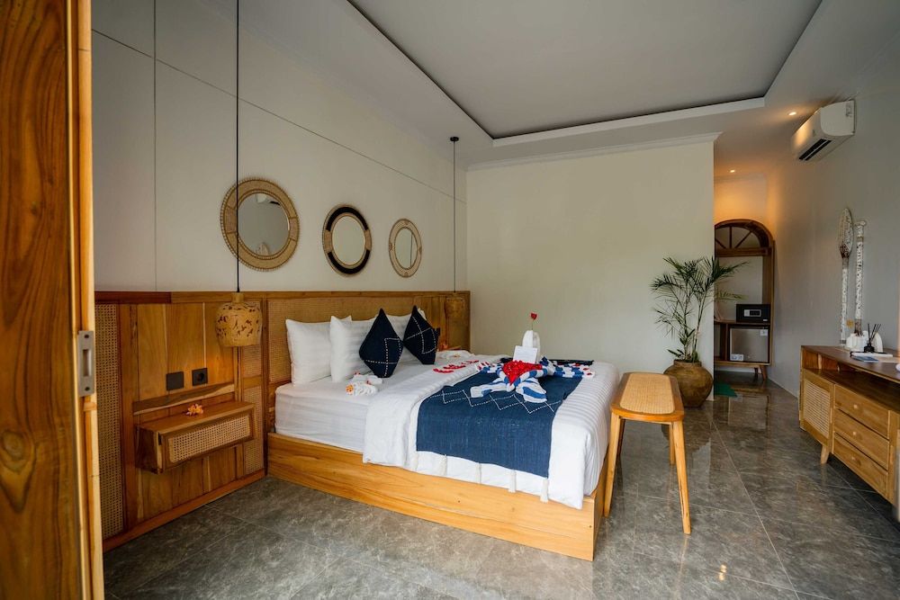 Penida Green Palm Cottage Superior Double Room, Pool View 4