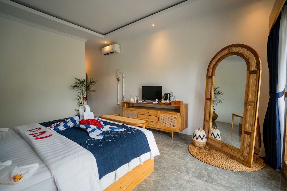 Penida Green Palm Cottage Superior Double Room, Pool View 2