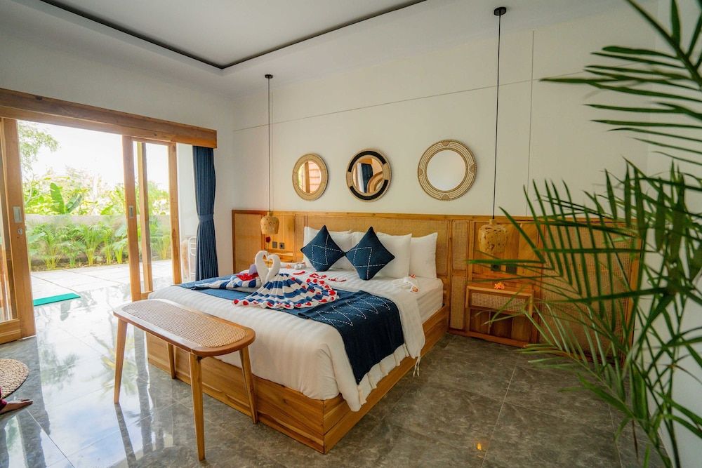 Penida Green Palm Cottage Superior Double Room, Pool View 3