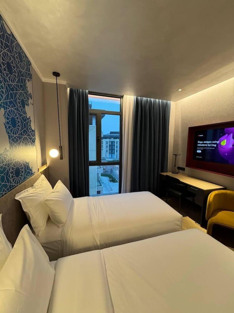 khorazm Hotel Twin Room, Courtyard View 4