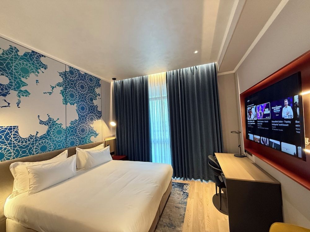 khorazm Hotel Twin Room, Courtyard View