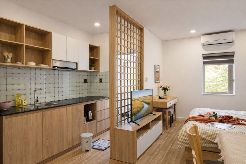 Seaflow Staycation Comfort Studio, Balcony, Garden View 4