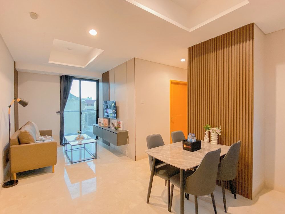 Fully Furnished 2Br At Apartment Capitol Suites