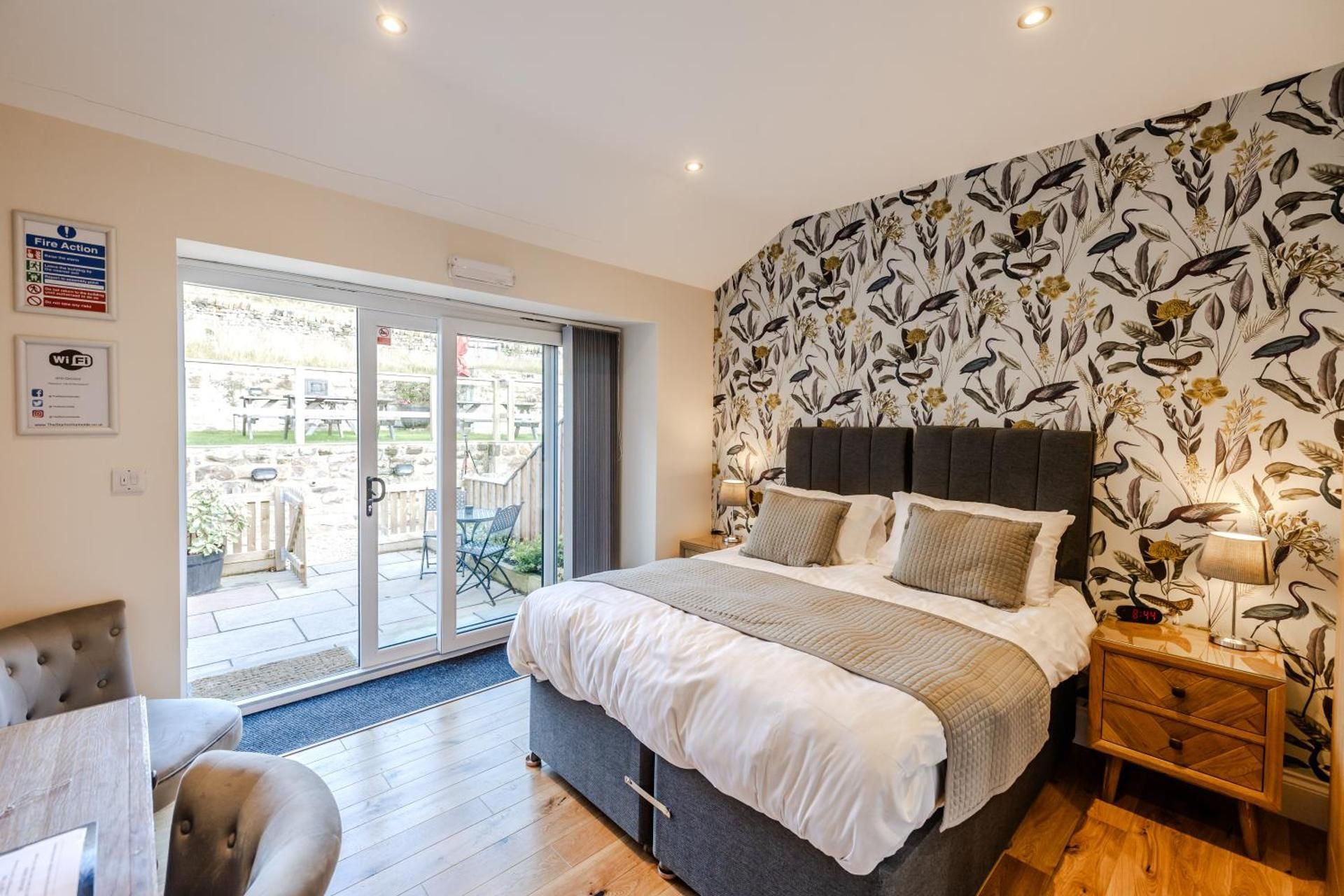 The Star Inn - Harbottle - Near Rothbury - Northumberland Double or Twin Room with Garden View 6