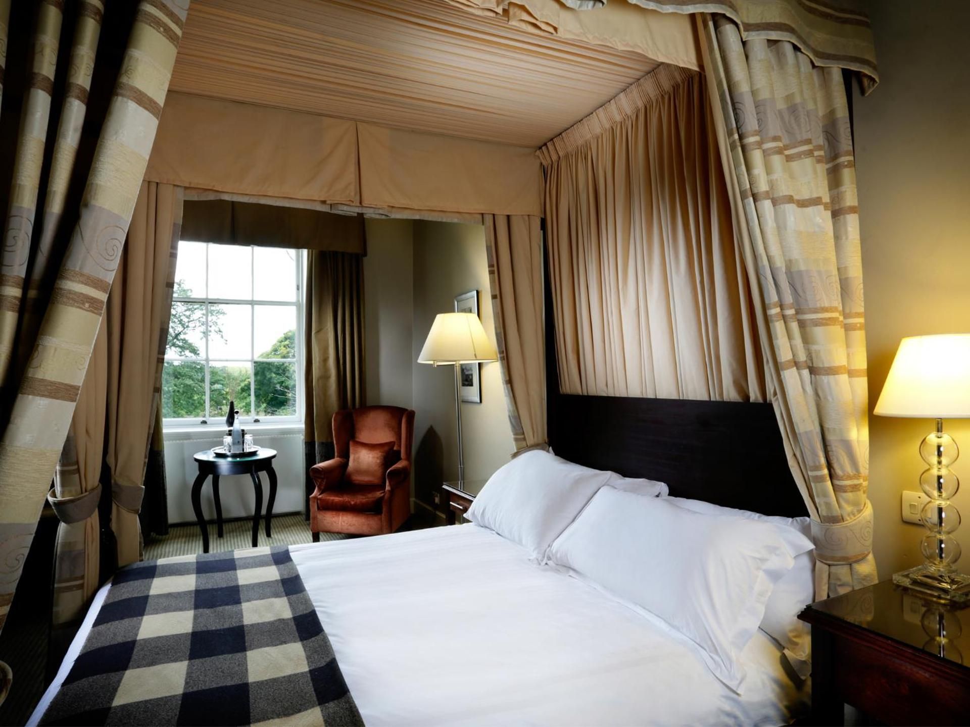 Macdonald Linden Hall Hotel, Golf & Spa Feature Four Poster Room 2