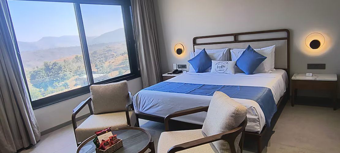 Collective Hotels Bodhi in association with Hillock Premium Aravali Mountain View with Balcony and Shared Pool 2